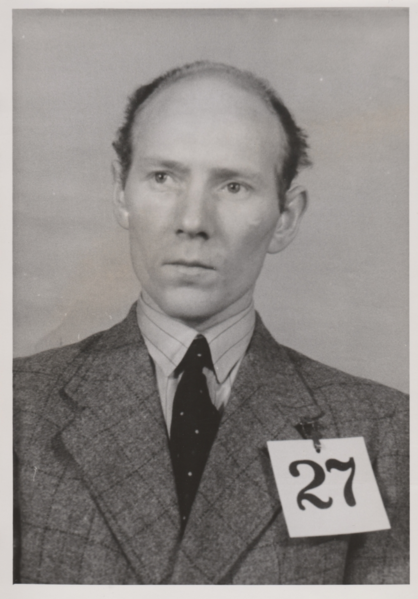 Fotograferingen er sannsynligvis foretatt av Trondheim politikammer i forbindelse med arrest og/eller rettssak.
