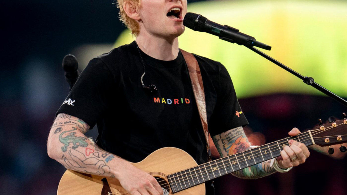 Listeutsnitt for Ed Sheeran
