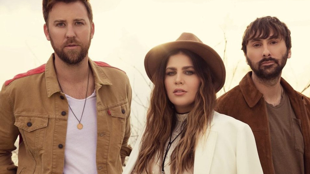 Listeutsnitt for Lady Antebellum